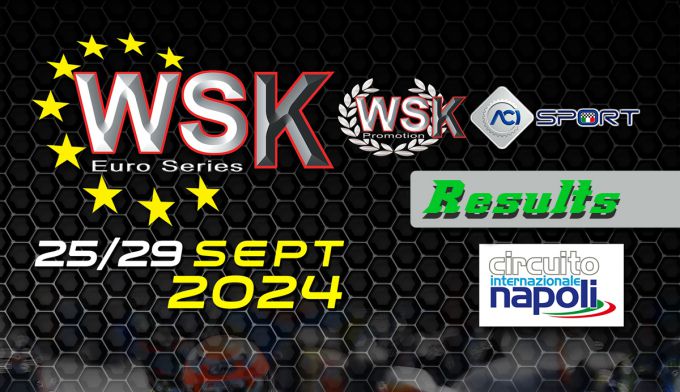 RESULTATEN: 2024 WSK Euro Series op het International Circuit Napoli in Sarno