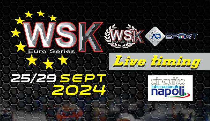 Live-timing: Race 2 - 2024 WSK Euro Series - International Circuit Napoli in Sarno