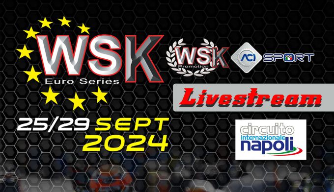 LIVESTREAM: Ronde 2 van de 2024 WSK Euro Series op het International Circuit Napoli in Sarno