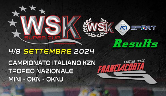 Resultaten: WSK Super Cup 2024 op de kartbaan van Franciacorta