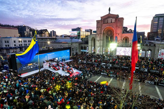 FIA WRC Rally Chile Bio Bio Foto 6 Hyundai-team startpodium