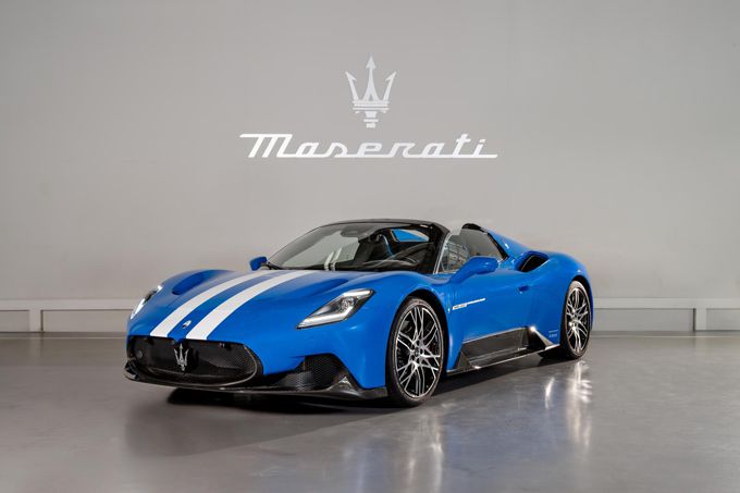 FOTO'S: MC20 Maserati per Maserati: exclusief model voor de kleinkinderen van Ettore Maserati