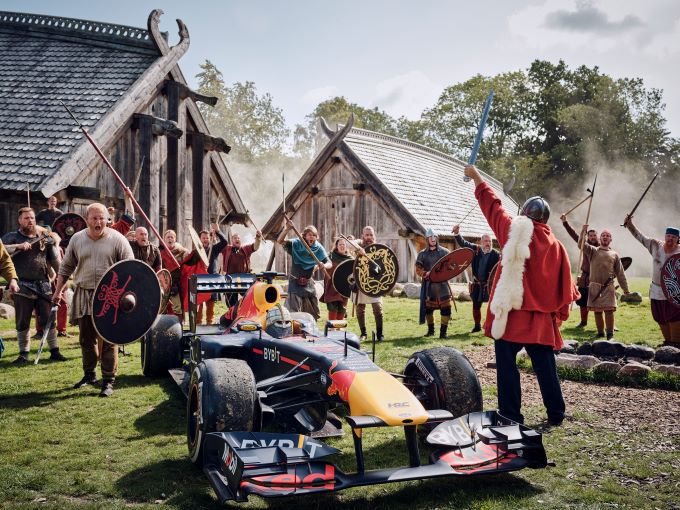 Red Bull Scandinavië trip David Coulthard Foto 4