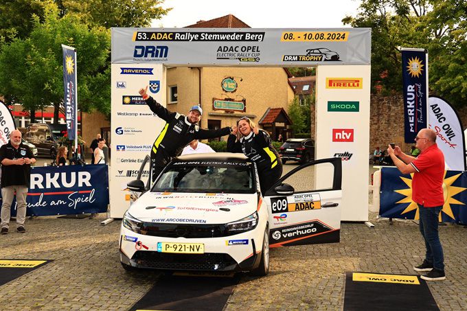 KNAF Opel Corsa Electric Rally Challenge nadert unieke ontknoping