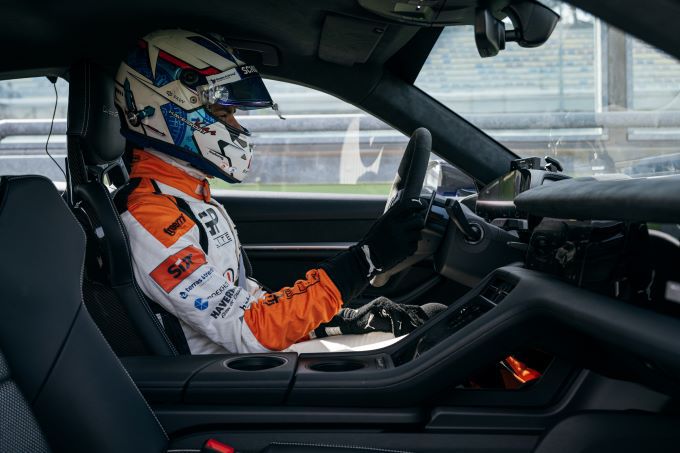 Porsche Taycan Turbo GT test Vallelunga Kas Haverkort Foto 7