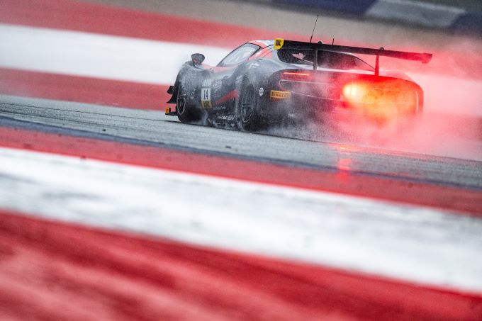 ADAC GT Masters 2024 Red Bull Ring Foto 8 Jean-Luc D'Auria en Alain Valente kwamen zondag als tweede over de finish in hun Ferrari 296 GT3 van Emil Frey Racing