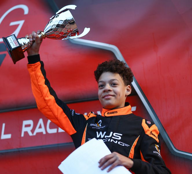 Karttalent Djamairo Hoft sluit IAME Benelux Series af als derde in kampioenschap! "Topbegeleiding"
