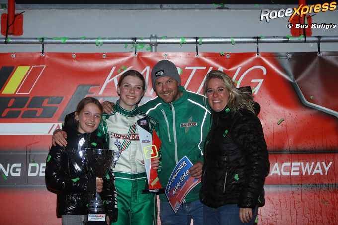 Eva Dorrestijn sluit juniorcarrière af met tweede Ladies Cup-titel op rij en hoopt in de toekomst op een kans in de autosport