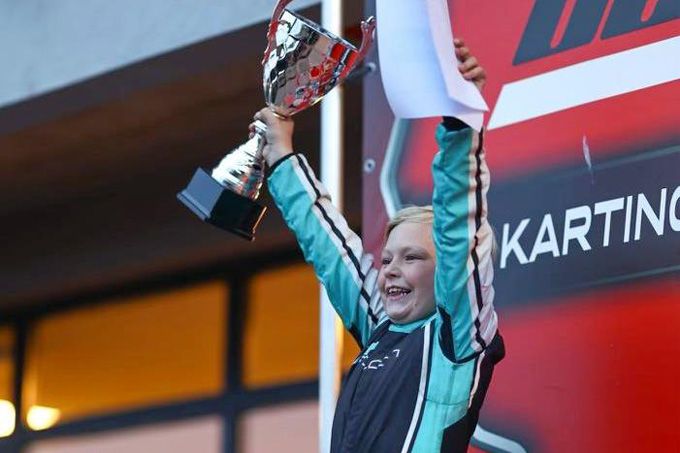 Julian van de Coterlet (8) blijft verbazen en sluit IAME Benelux Series ijzersterk af als vice-kampioen