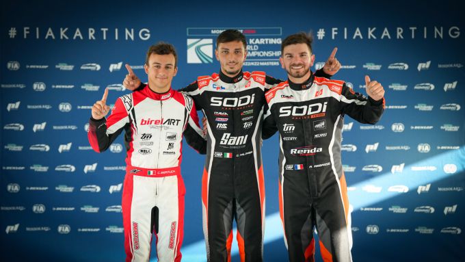 FIA Karting-kampioenen gekroond in Portimão, Palomba wereldkampioen KZ, Bertuca wint in KZ2 en Abbasse in KZ2 Masters