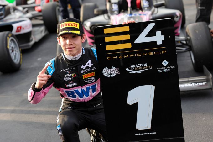 Euro F4: Kean Nakamura-Berta zegeviert in race 2 op Monza