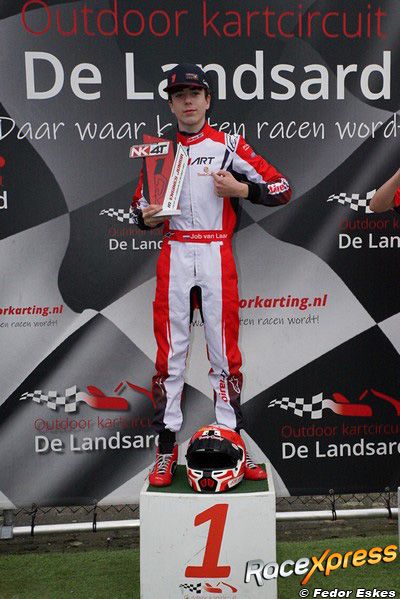 Job van Laar podium