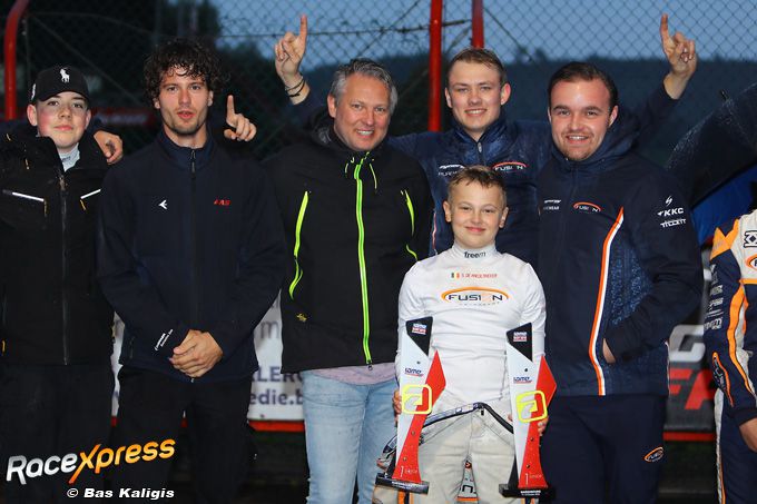 Stig De Raedemaeker grijpt felbegeerde zege in IAME Benelux Series in Mariembourg: "Alles viel op zijn plek"