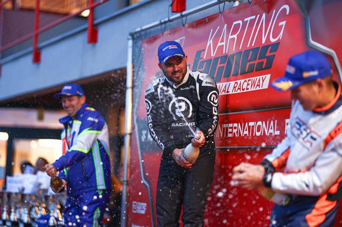 Jim Ringelberg kroont zich in stijl tot kampioen en de passie voor karting is enorm: "Ik ben er al 32 jaar aan verslaafd"