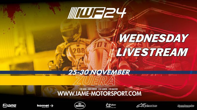 Livestream IWF24: kwalificatieheats IAME Warriors Finals 2024 op het Zuera International Circuit in Spanje