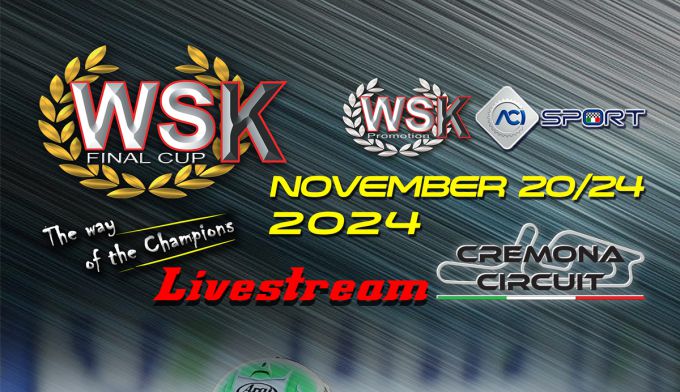 Livestream: Ronde 2 van de 2024 WSK Final Cup op het circuit van Cremona