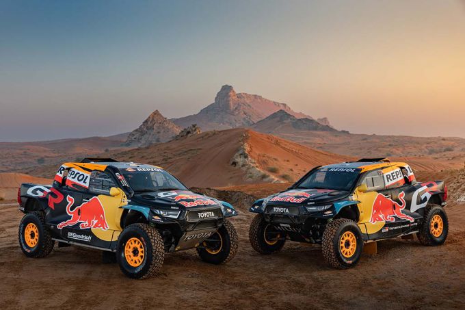 TOYOTA GAZOO Racing maakt zich op in Saoedi-Arabië