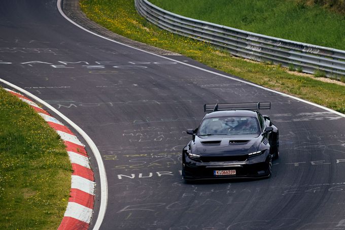Ford Mustang GTD snelste Amerikaanse productiemodel ooit op de Nürburgring