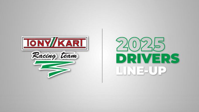 LINE-UP Tony Kart Racing Team kondigt de officiële fabriekscoureurs 2025 aan