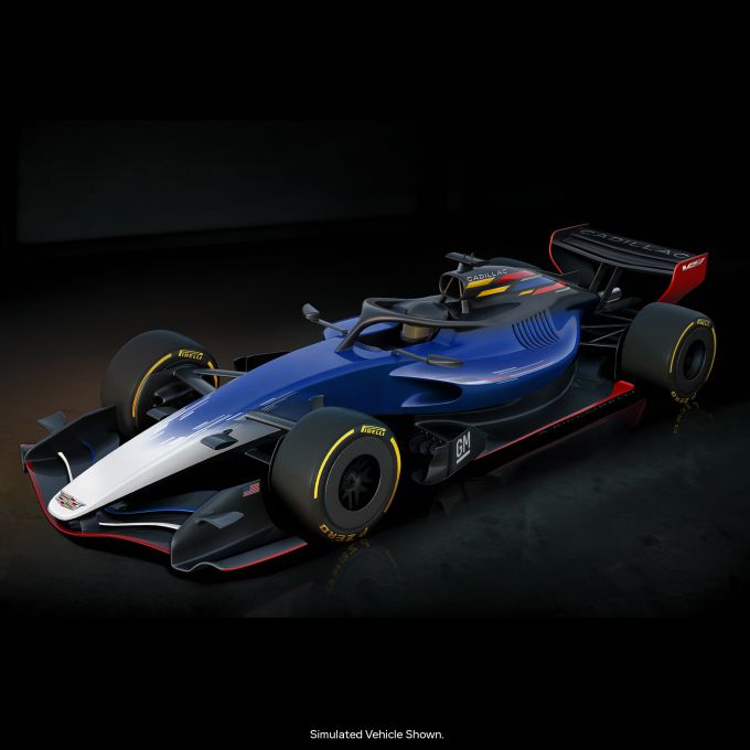 Cadillac Formule 1render