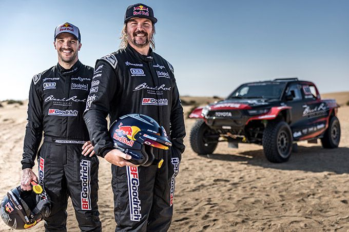 Toby Price en Sam Sunderland Dakar 2025