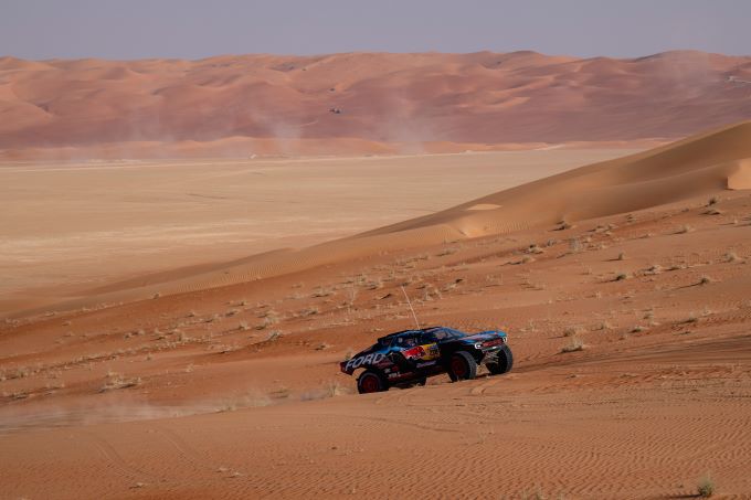 Red Bull Dakar 2025 elfde etappe 16 januari 2025 Foto 2 Mitch_Guthrie_Jr_USA_and_Kellon_Walch_USA_of_Ford_M-Sport