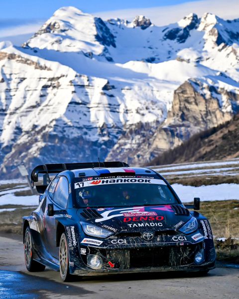 Felicitatie Akio Toyoda Toyota 1-2 overwinning Rally Monte Carlo 2025 Foto 3