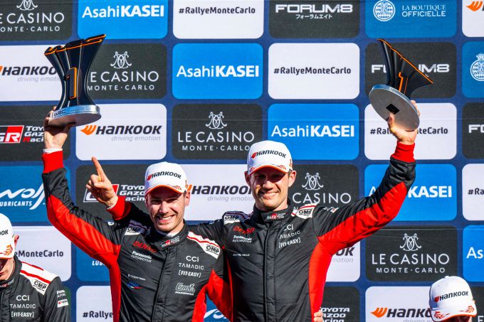 Rally Monte Carlo - Toyota behaalt 1 - 2 overwinning met Ogier en Evans; P3 voor bij Hyundai debuterende Fourmaux + UITSLAG