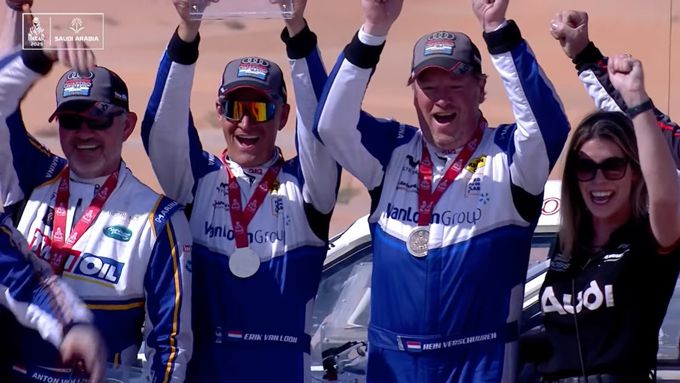 Dakar Classic 2025: Erik van Loon en Hein Verschuuren winnen met Audi Quattro H4-klasse