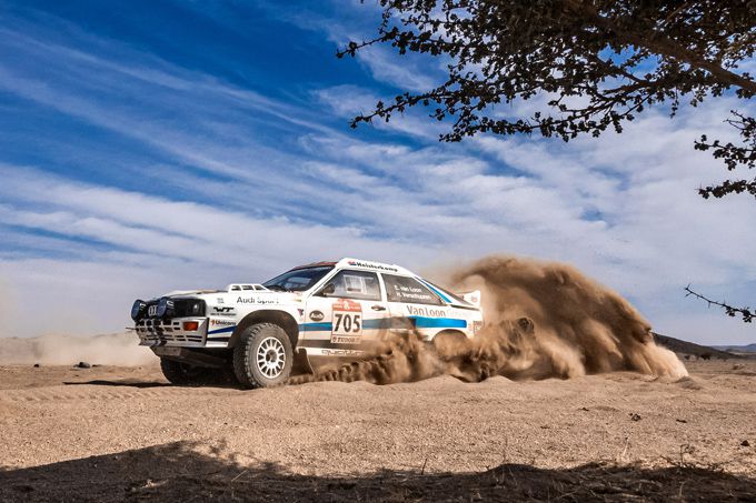 Dakar Classic 2025 - Erik van Loon komt op stoom de Audi Quattro: "In onze klasse gaan we fier aan kop"