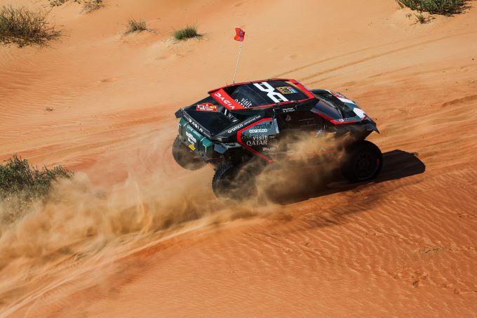 Red Bull Dakar 2025 twaalfde etappe 17 januari 2025 Foto 9 Nasser_Al-Attiyah_and_Edouard_Boulanger_on_their_Dacia_Sandrider_of_the_Dacia_Sandriders