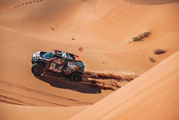 Dakar Rally - Briljante afsluiting van Dakar-debuut van de Dacia Sandriders met P4 van Nasser Al-Attiyah + FOTO'S