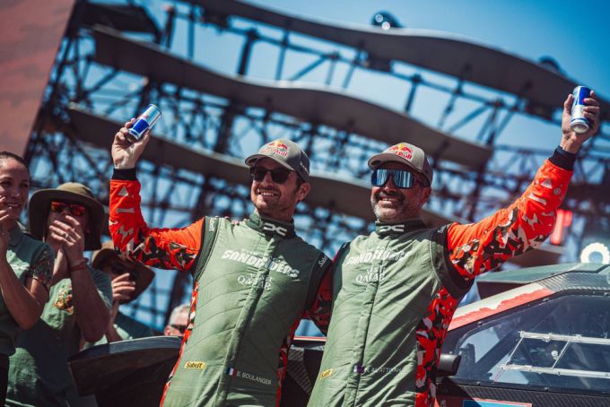 Dakar Rally 2025 The Dacia Sandriders Foto 2 Ėdouard Boulanger en Nasser Al-Attiyah