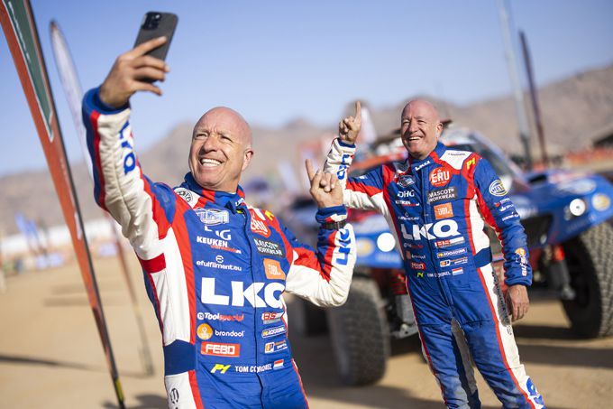 Dakar 2025: Tom Coronel: “Kolere zeg, dat was even lekker beginnen!"