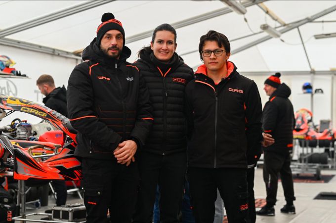 Eerste optreden van het seizoen voor het CRG Racing Team in Lonato