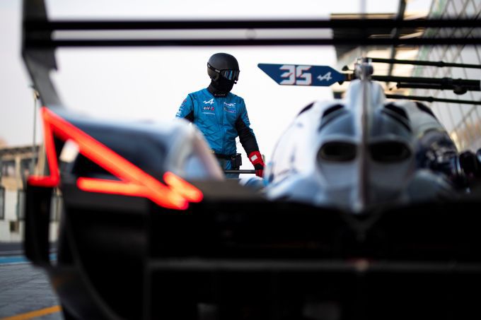 Proloog Qatar circuit Losail Alpine A424 Foto 3