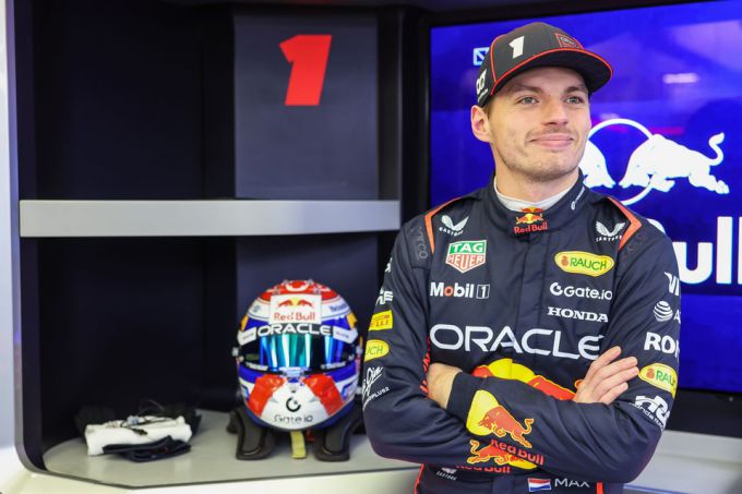 Oracle Red Bull Racing Bahrain International Circuit Max Verstappen Liam Lawson test- en filmdag RB21 Foto 21