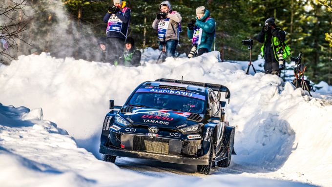 Rally Sweden 2025 zaterdag Foto 2 Katsuta Toyota