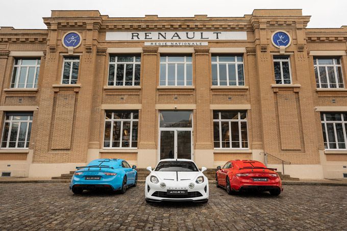 Alpine viert 70-jarig bestaan met speciale A110 R 70 en vernieuwd A110 gamma