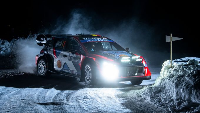 Rally Sweden 2025 zaterdag Foto 4 Thierry Neuville Hyundai