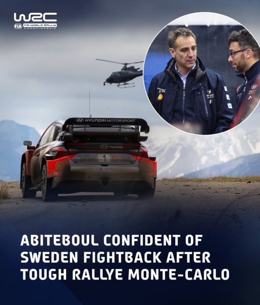 Hyundai-teambaas Cyril Abiteboul FIA WRC confident Rally Sweden