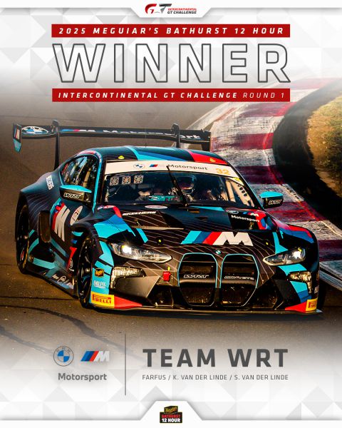 Bathurst 12 Hours 1 - 2 overwinning BMW en Team WRT Foto 14 Afbeelding