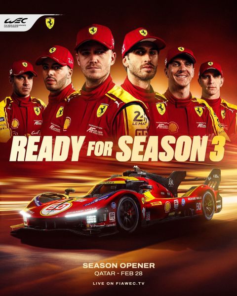 FIA World Endurance Championship Losail International Circuit Qatar 1814km Ferrari 499P Foto 7