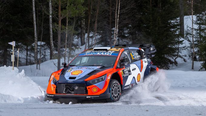 Rally Sweden 2025 zaterdag Foto 3 Ott Tanak Hyundai