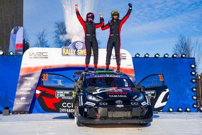 Rally Sweden - Super spannende en fel bevochten Toyota one-two overwinning in Zweedse sneeuw + FOTO'S