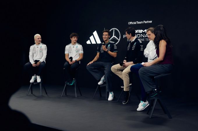 Adidas en Mercedes-AMG PETRONAS F1 Team debuteren eerste collectie voor fan en atleet