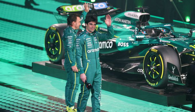 Aston Martin Aramco Formula One™ Team 2025-livery F1 75 Live-event O2 Arena Londen Foto 9