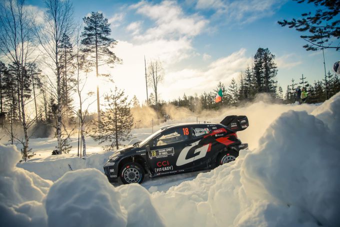 Toyota Gazoo Racing 1-2 overwinning Rally Sweden 2025 Foto 3 #18 Takamoto Katsuta
