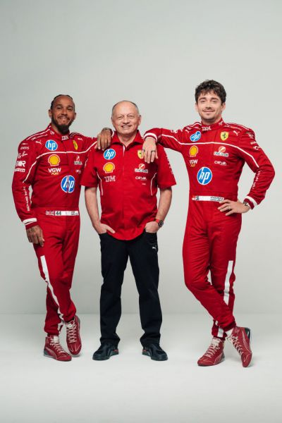 Ferrari Hamilton Vasseur Leclerc