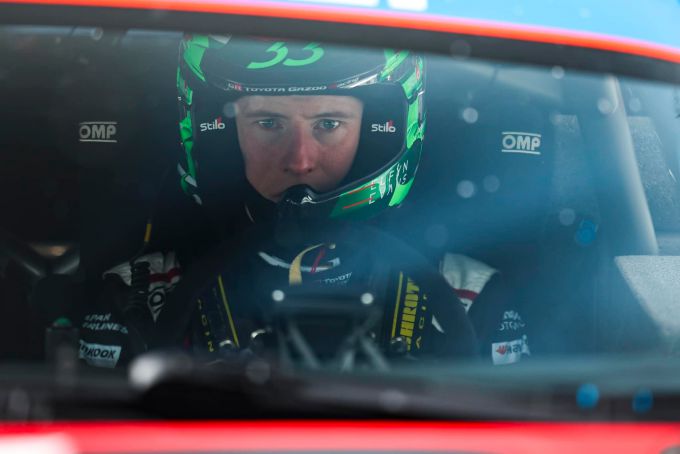 Rally Sweden 2025 Elfun Evans portret voorruit Foto TGR WRC
